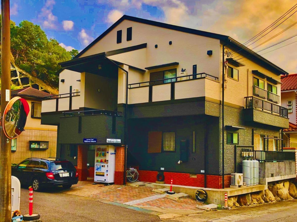 Midtown Sakura Apartment House 201 予約者だけの空間 A Space Just For You Kacuura Kültér fotó